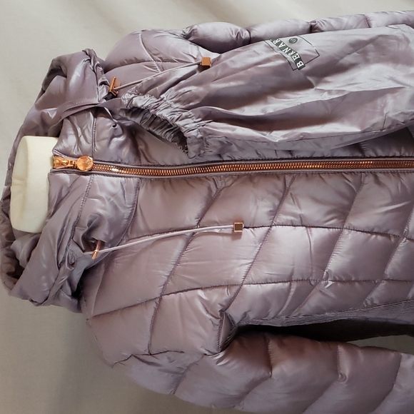NEW Bernardo EcoPlume Hooded Packable Jacket - Picture 2 of 12